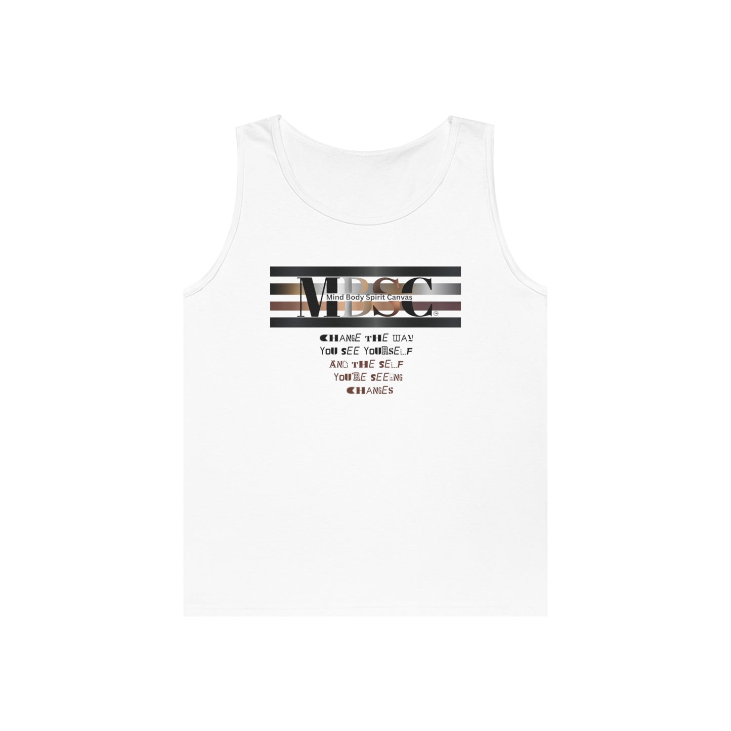 Unisex Heavy Cotton Tank Top-MBSC2A