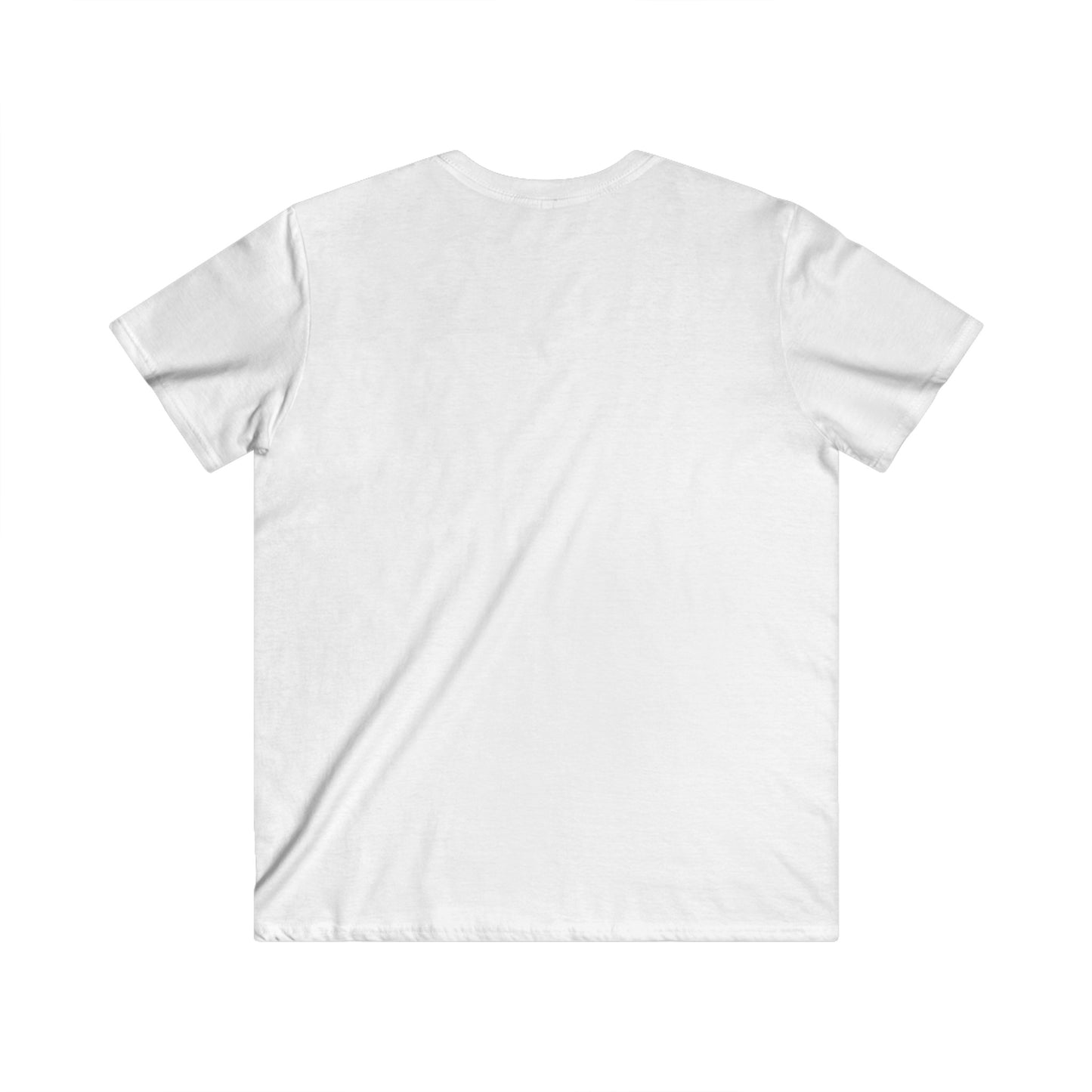 Men's Fitted V-Neck Short Sleeve Tee-H1A