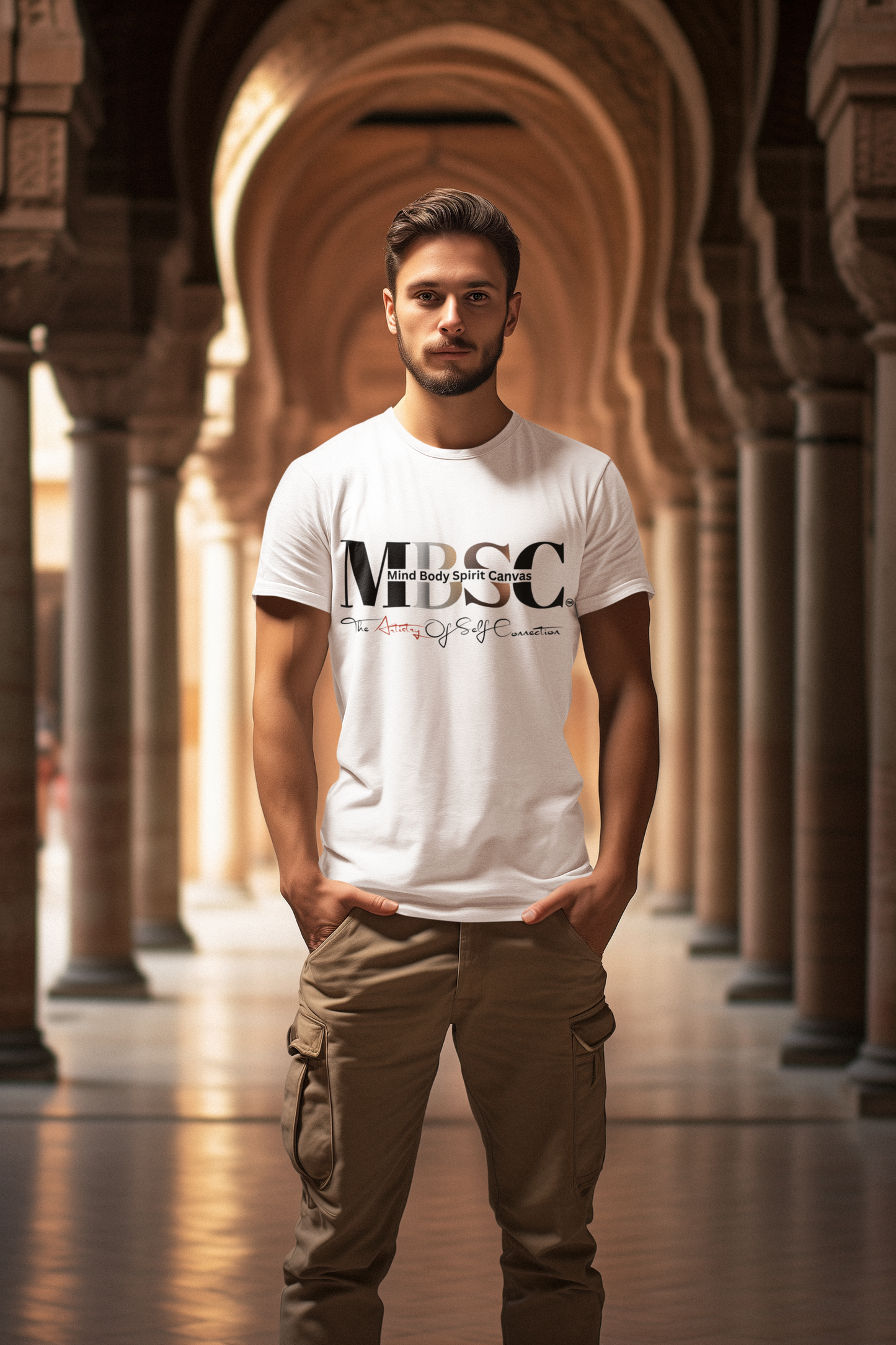 Men's/Unisex Ultra Cotton Tee-MBSC1A