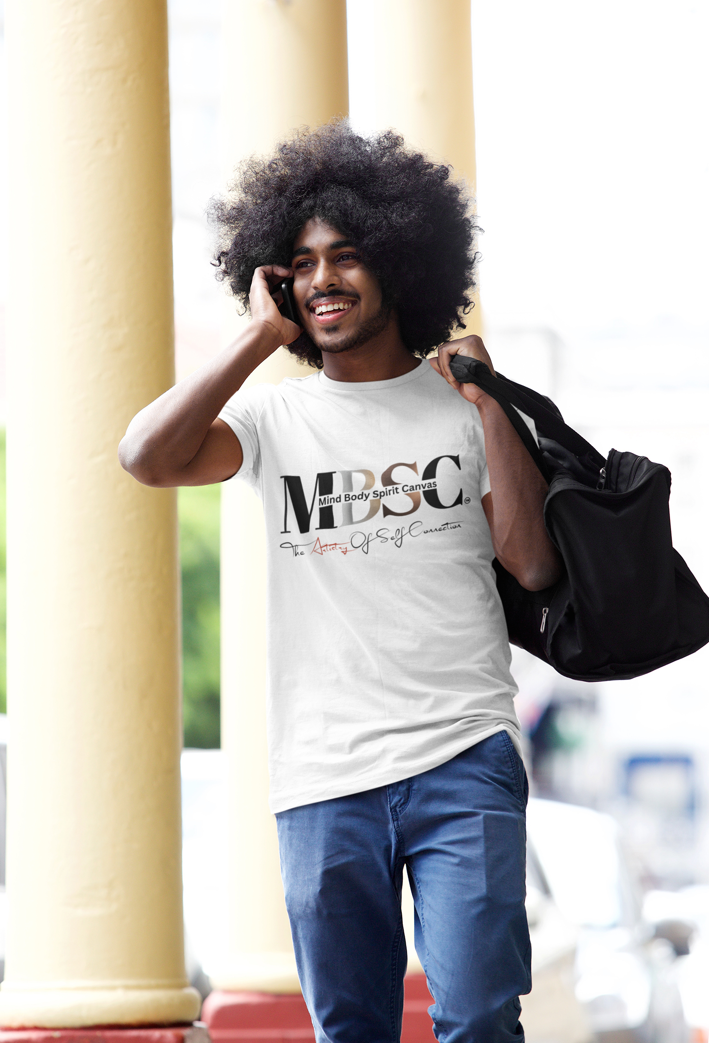 Men's/Unisex Ultra Cotton Tee-MBSC1A