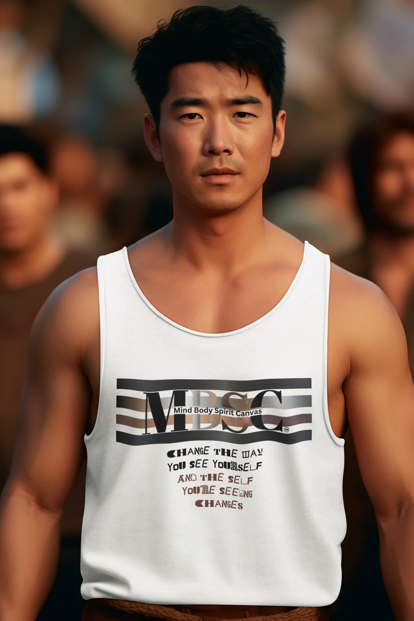 Unisex Heavy Cotton Tank Top-MBSC2A